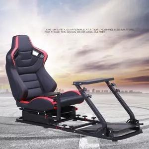 레이싱게임 시뮬레이터 접이식 핸들 거치대 시트 의자
