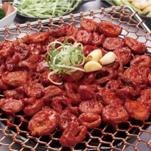 더바삭한 직화 불막창300g초벌구이 불맛나는화불 돼지 달구벌 양념 불막창 있는