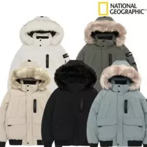 내셔널지오그래픽 N224MDW030 남성 타루가 퍼 트리밍 후디 구스다운점퍼IC 1562643