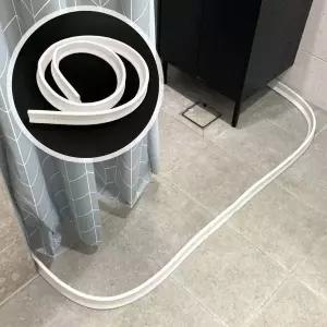 [콩심팥심]화장실 샤워부스 물막이 화이트 5cm x 1m