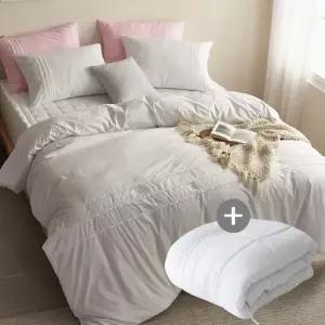 에스데코 LEO마이크로100프로 진드기방지 이불매카솜세트Q화이트