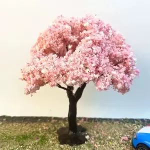 풍경 미니어처 나무미니어처 모형 분재 조경 피규어 건물 모래 철도 야생 소나무 장면 공예