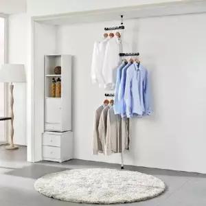 25mm 고깔끔한정식 행거 1단 시스템행거 행거옷걸이 앵글행