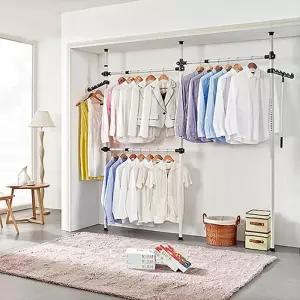 38mm P깔끔한S행거시스템 행거 38mm옷걸이봉 PS로빙 고정식