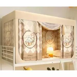 프리미엄 앨리스 난방텐트 2층 침대 수면 방한텐트 싱글 사각 80 90 프레임 단문