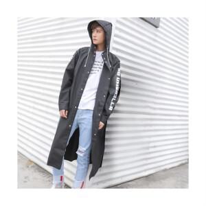 Tree남녀 공용 우비 고탄력 투명 멀티 컬러 라이딩 백팩 아우터 착용 가능 1회용이 아닌 재사용