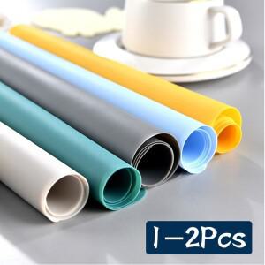 공예품용 실리콘 시트 보석 주조 매트 주방 플레이스매트 컵 패드 내열성 식탁보 테이블 1-2개