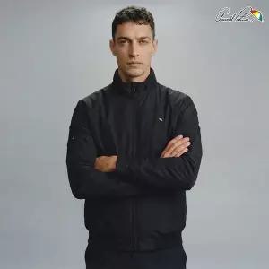 [아놀드파마]프리미엄 베이직 솔리드 패딩 자켓 블랙