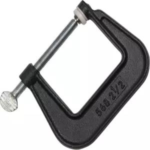 윌튼 주니어 C-클램프 2-1 /2 u201D 개구부 2-5 /16인치 목구멍 550파운드 클램핑 포스(모델 H568N)