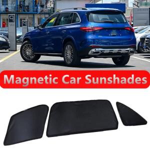 2023 메르세데스 벤츠 호환 GLC suv X254 용 쿠페 아님 마그네틱 자동차 창문 차양 액세서리 메쉬 앞유리