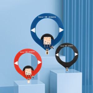 호환 4MHz-24MHz 스위트 도넛 SW 단파/중파 안테나 AM 수신 미니 루프 모듈