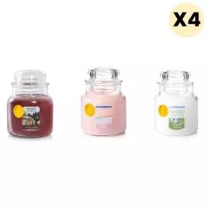 양키캔들 스몰자 향초 홈파티 연말선물 3종 X4SET