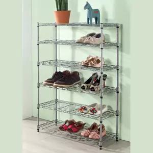 레지던스 좁은 현관 신발 트레이 신발장 조립식선반 메탈랙 조립선반 미니선반 철제