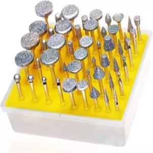 Dremel 로터리 툴용 다이아몬드 코팅 연삭 헤드 버 50개 세트 ...