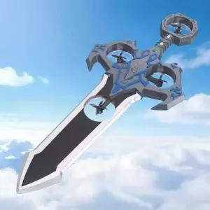 드론검 칼 드론 단검 칼모양 모션 RC 배터리 블루