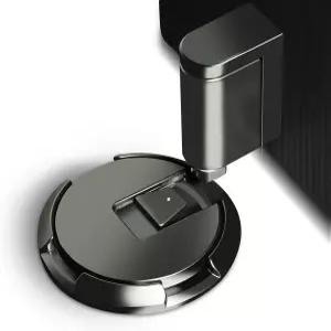 마그네틱 도어 캐치 스톱 스키팅 보드 버퍼 스테인리스 스틸 높이 장식 메탈 플로어 마운트 월 홀드 오픈