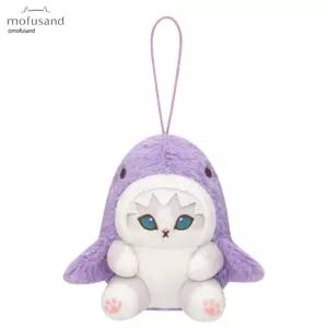 모후샌드 파스텔 상어냥 마스코트 가방고리 10cm_퍼플