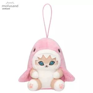 모후샌드 파스텔 상어냥 마스코트 가방고리 10cm_핑크