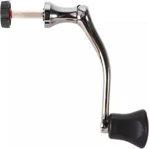 Trinkrittey 1Pcs 낚시 회전 릴 손잡이 휠 그립 올메탈 로커 스핀 크랭크 핸들 교체 부품 노브 태클 암