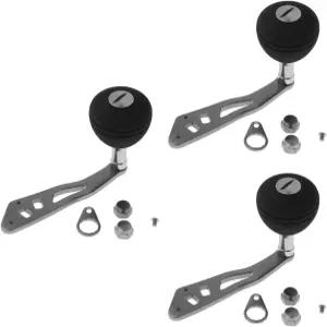 CCSXQY 3팩 미끼 캐스팅 릴 손잡이 교체 - 대부분의 캐스터 릴을 위한 미끄럼 방지 EVA 노브가 있는 파워