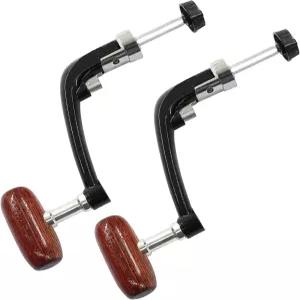 회전 릴 손잡이 2개