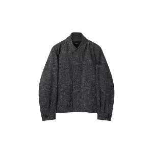 [커스텀멜로우](강남점) 블랙 트위드 블루종 자켓 CWJAS25101BKX