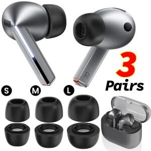 [호환품]삼성 호환 Galaxy Buds3 Pro용 메모리 스폰지 이어팁 이어폰 블루투스 헤드셋 교체용 이어플러그