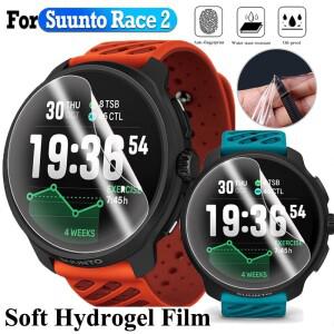 [호환품]순토 호환 Race 2용 깨끗한 화면 보호기 소프트 TPU 하이드로겔 필름 안티 스크래치 HD 액세서리