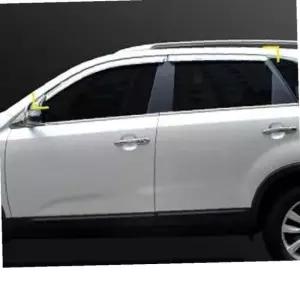 쏘렌토R 썬바이저 크롬 선바이저 윈도우 빗물받이