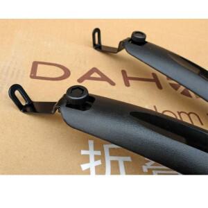 다혼 18/20 P8 호환  14/16/412인치 접이식 자전거 펜더 전면 후면 날개 머드 가드 플라스틱 비 보호