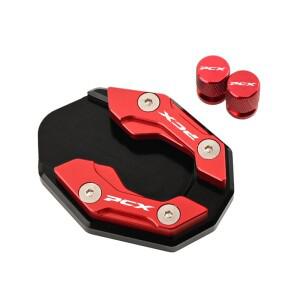 2025 신형 바이크 오토바이 킥스탠드 사이드 확장 패드 타이어 밸브 캡 혼다 PCX 160 150 125 PCX160 악세