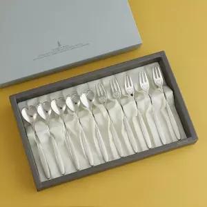 (국산)엔젤하트 10P 티스푼포크세트 집들이선물 티스푼 포크 티스푼세트