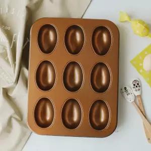 계란빵틀 달걀 금형 모양 베이킹 푸딩 머핀 타트