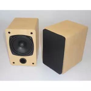 우드 스피커 4인치 박스 인테리어 포스트 바인딩 엠프 원목