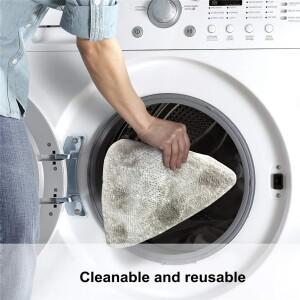 Vileda 고품질 초극세 섬유 스팀  패드 청소기 부품 삼각형 교체 천 악세서리