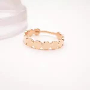 [오팔하우스] 14k 민자 서클 밴드 반지 OPDLR1757