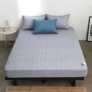 더크린 올데이세미마이크로 누빔매트리스커버 Q그레이 (KYR-WB84A49)