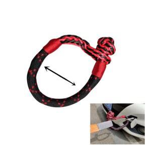 로프 샤클 합성 고장 38000lbs 차량용 걸쇠 트레일러 17t 견인 윈치 복구 악세사리 자동차 걸고리 링 스트랩