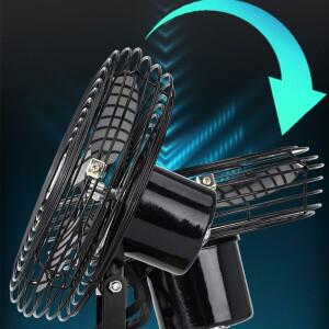 10000/20000mAh 캠핑 팬 6 인치 무선 야외 낚시 데스크탑 휴대용 금속 강한 바람 맞는 Makita 20V 배터리