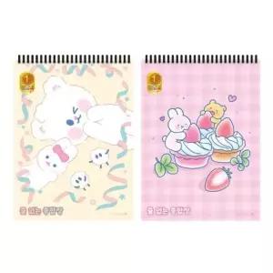 모닝글로리 2000 초등학생 줄없는종합장 무선 초등무제노트 초등무제공책