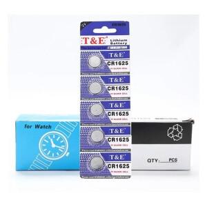 100PCS CR1625 배터리 3V 리튬 버튼 원격 키용 90mAh 코인 셀