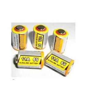 리모컨 도난 방지 경보 시스템용 알카라인 1 차 배터리 11A 6V 로트 당 5개