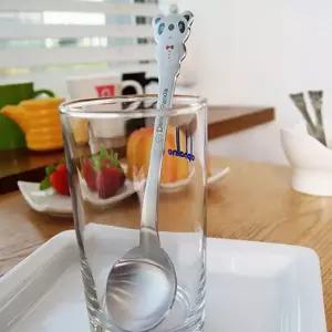 귀여운 BA44KT23 판다 스타일 화채스푼 1P 티스푼 고품질 디저
