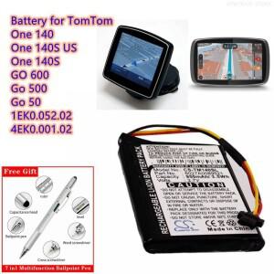 GPS 네비게이터 배터리 TomTom 1EK0.052.024EK0.001.02Go 500600One 140140S140S US 3.7V/950mAh 6027A0089