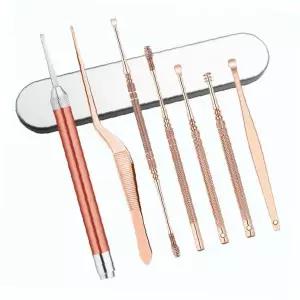 귀이개 귀청소기 귀지제거 핀셋 LED조명 스테인리스 귀관리 7