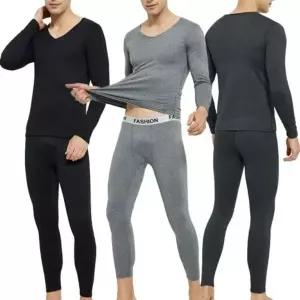 짱짱 밴딩 얇은 기모 안감 슬림 내복 남성 상하의세트 남성 내의 남자 내복 겨울 타이즈 발열