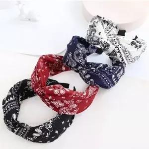 [하프클럽/셀러허브_여성트랜드패션]리넨 넓은 터번머리띠 꼬임 헤어밴드