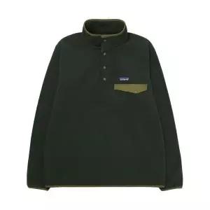 Patagonia Lightweight Synchilla Snap-T Fleece Pullover Old Growth Green  라이트웨이트 신칠