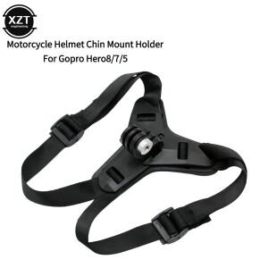 풀페이스 헬멧 턱 스탠드 마운트 홀더  고프로호환 히어로 5  7/8 액션 스포츠 카메라  바이크 오토바이 액