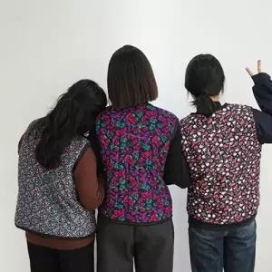 (상품선택 6.덧신형 방한버선 색상랜덤)촌캉스 할머니 겨울 누빔 털조끼 [레트로 몸빼 바지 방한 버선 김장